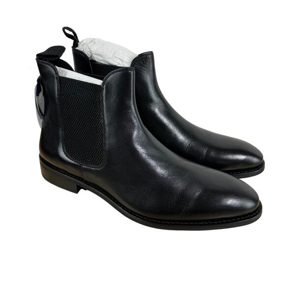 Anthony Veer Jefferson Chelsea Boot Black Men's Size 11.5 D New In Box - Picture 1 of 10